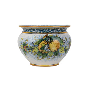 Vaso di limoni M - pot sicilien fait à la main