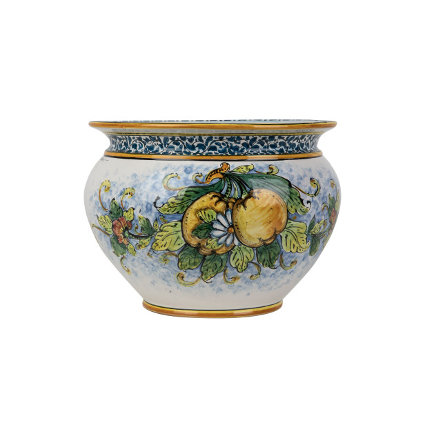 Vaso di limoni M - pot sicilien fait à la main