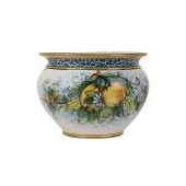 Vaso di limoni M - pot sicilien fait à la main
