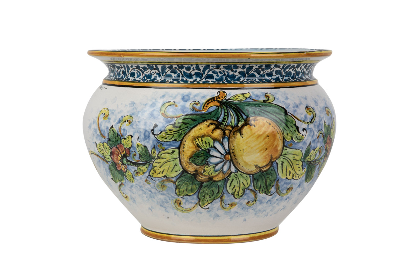 Vaso di limoni M - pot sicilien fait à la main