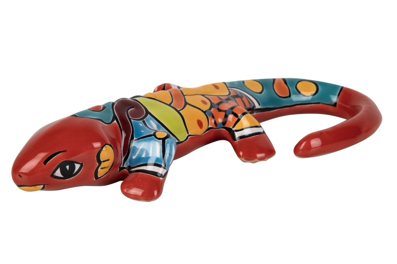 Iguane - Figurine mexicaine en céramique