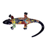 Iguana Grande - Figurine en céramique mexicaine