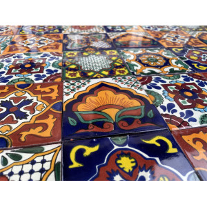 Nobleza - Patchwork mexicain multicolore - 30 pièces