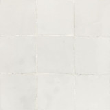 Coconut zellige - carreaux de zellige blanc neige