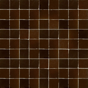 Chestnut Zellige - carreaux de zellige marron