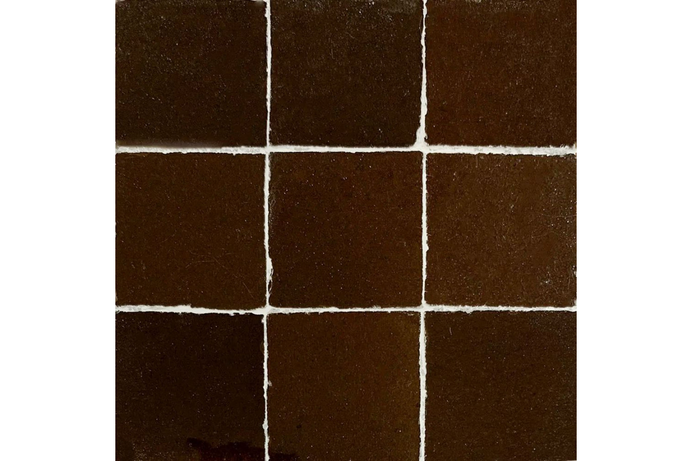Chestnut Zellige - carreaux de zellige marron