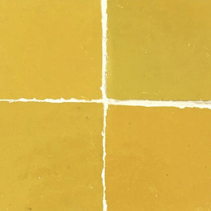 Mango Zellige - carreaux de zellige jaunes
