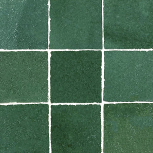 Avocado Zellige - carreaux de zellige vert foncé