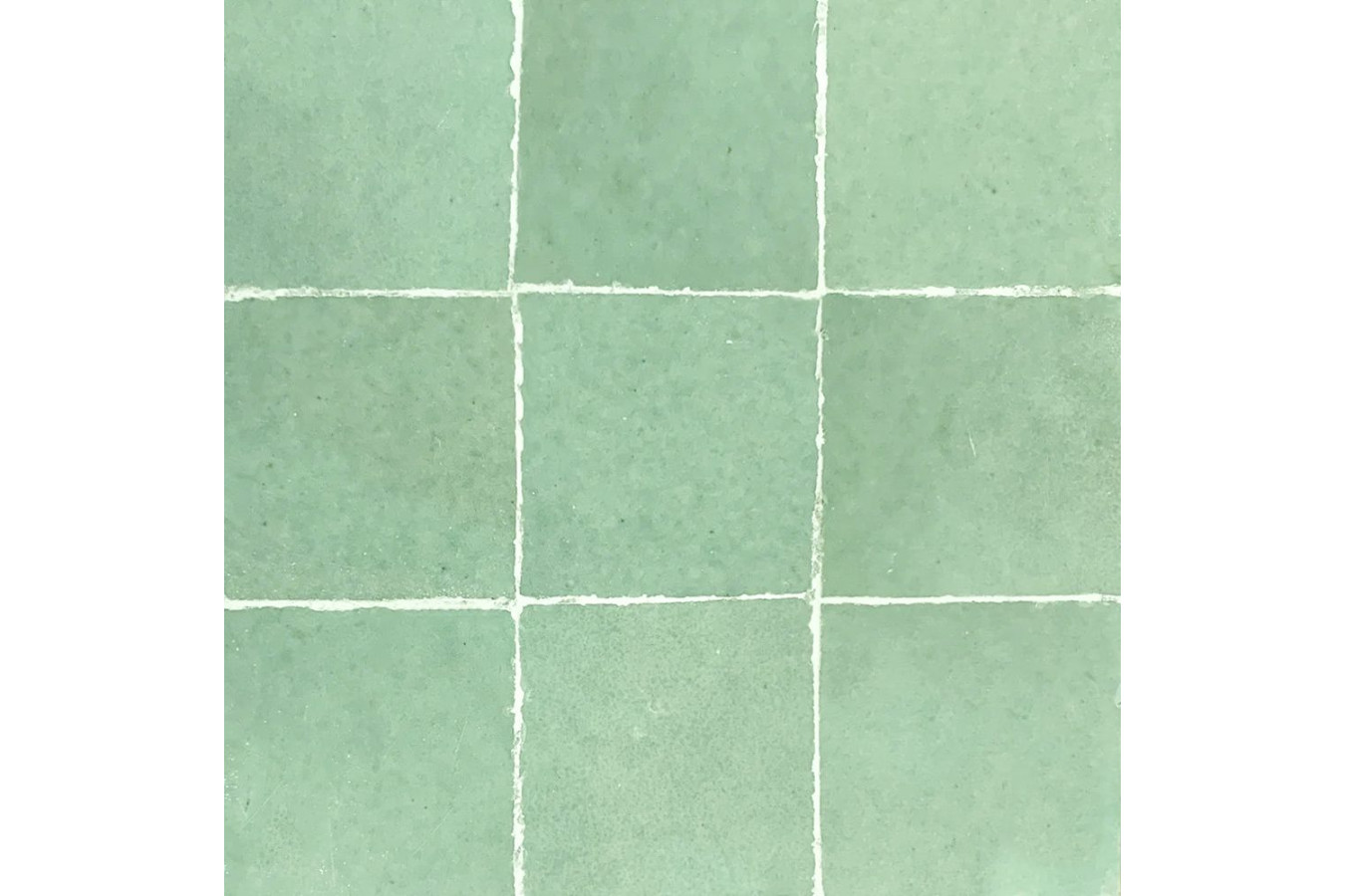 Melon Zellige - carreaux de zellige turquoise
