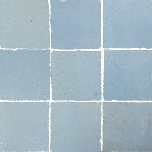 Cloudberry Zellige - carreaux de zellige bleu clair