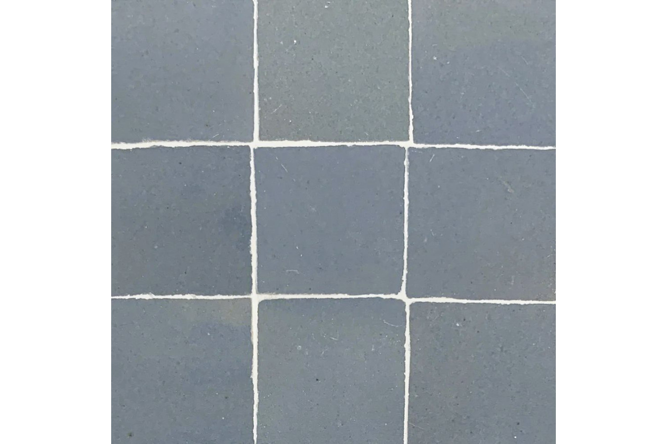 Huckleberry Zellige - carreaux de zellige gris bleu