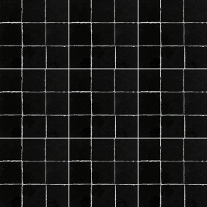 Blackberry Zellige - tuiles noires en zellige