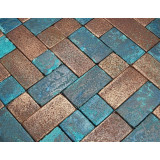 Carreaux de cuivre vintage