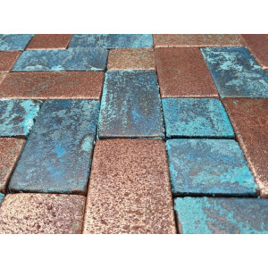 Carreaux de cuivre vintage