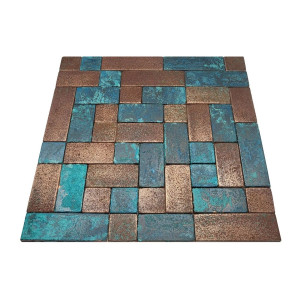 Carreaux de cuivre vintage