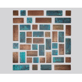 Carreaux de cuivre vintage