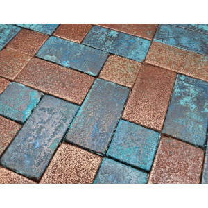 Carreaux de cuivre vintage