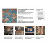 Carreaux de cuivre vintage
