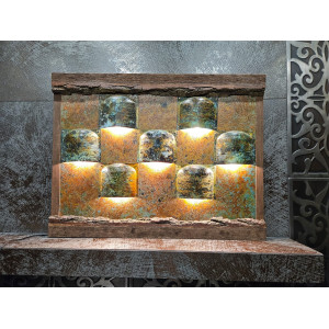 Cuprum - lampe murale en cuivre, faite à la main, unique
