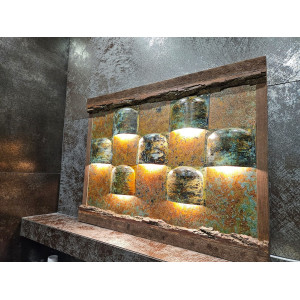 Cuprum - lampe murale en cuivre, faite à la main, unique