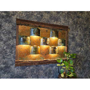 Cuprum - lampe murale en cuivre, faite à la main, unique