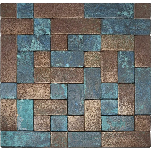 Cobresos - carreaux de cuivre vintage - 45 pièces