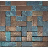Cobresos - carreaux de cuivre vintage - 45 pièces
