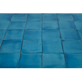 Turquesa Deslavado (Ramírez) bleu - Carreaux unicolores Talavera