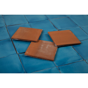 Turquesa Deslavado (Ramírez) bleu - Carreaux unicolores Talavera