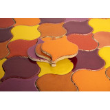 Coucher de soleil flamboyant - carreaux de céramique arabesque