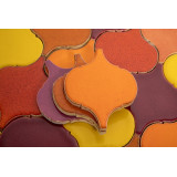 Coucher de soleil flamboyant - carreaux de céramique arabesque