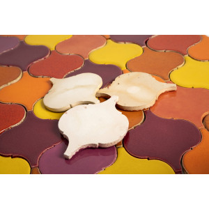 Coucher de soleil flamboyant - carreaux de céramique arabesque