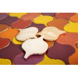 Coucher de soleil flamboyant - carreaux de céramique arabesque