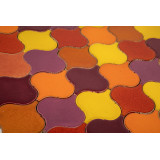 Coucher de soleil flamboyant - carreaux de céramique arabesque