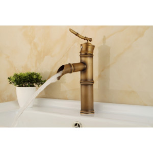 Donicia - Mitigeur de lavabo en laiton brossé