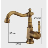 Luis - Robinet de lavabo style rétro