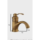 Narciso - Robinet de lavabo bas de style rétro