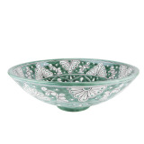 Baila - Lavabo vert Talavera