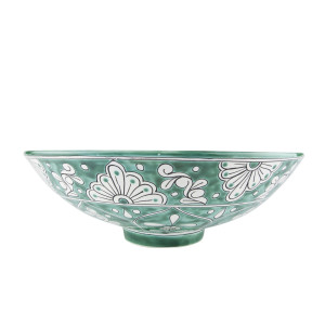 Baila - Lavabo vert Talavera