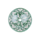 Baila - Lavabo vert Talavera