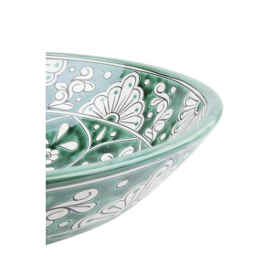 Baila - Lavabo vert Talavera