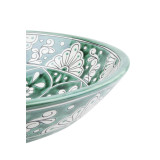Baila - Lavabo vert Talavera