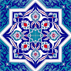 Mehtap - ceramiczne płytki iznik