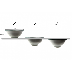 Leilana - Kolorowa umywalka ceramiczna z Maroka