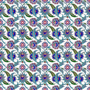 Kelebek - płytki ścienne iznik
