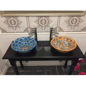 Senalda - Umywalka  ceramiczna nablatowa